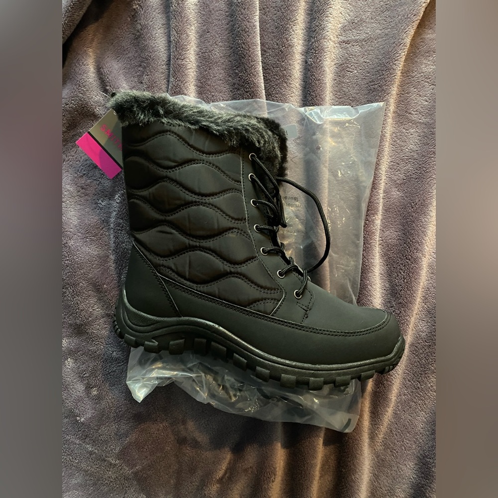 SMITHS - faux fur winter boots